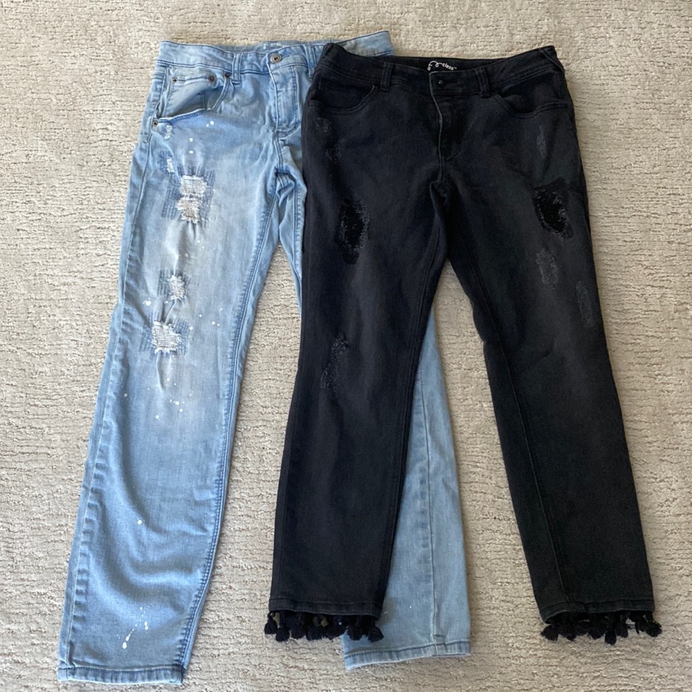 Art Class by Target, 2 pair, like new jeans